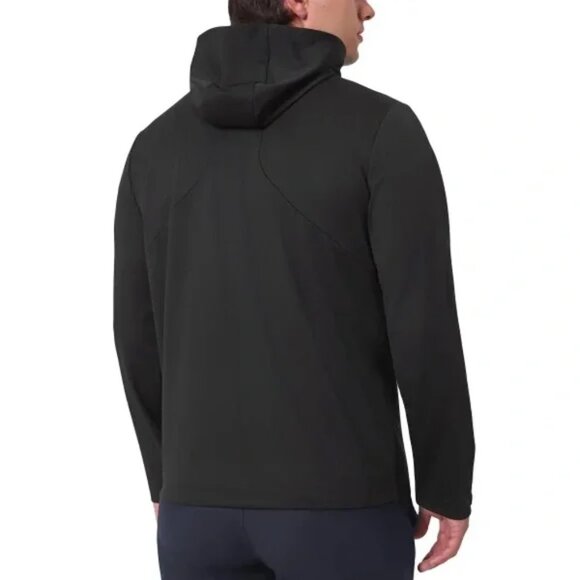 NEW Mens Mondetta Hooded Jacket | Black - Picture 2 of 2